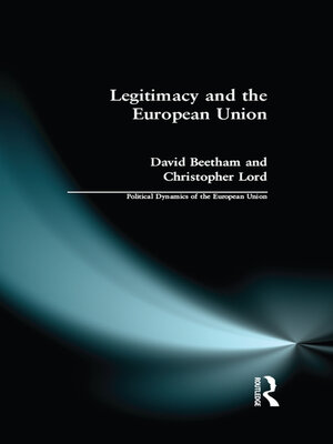 cover image of Legitimacy and the European Union